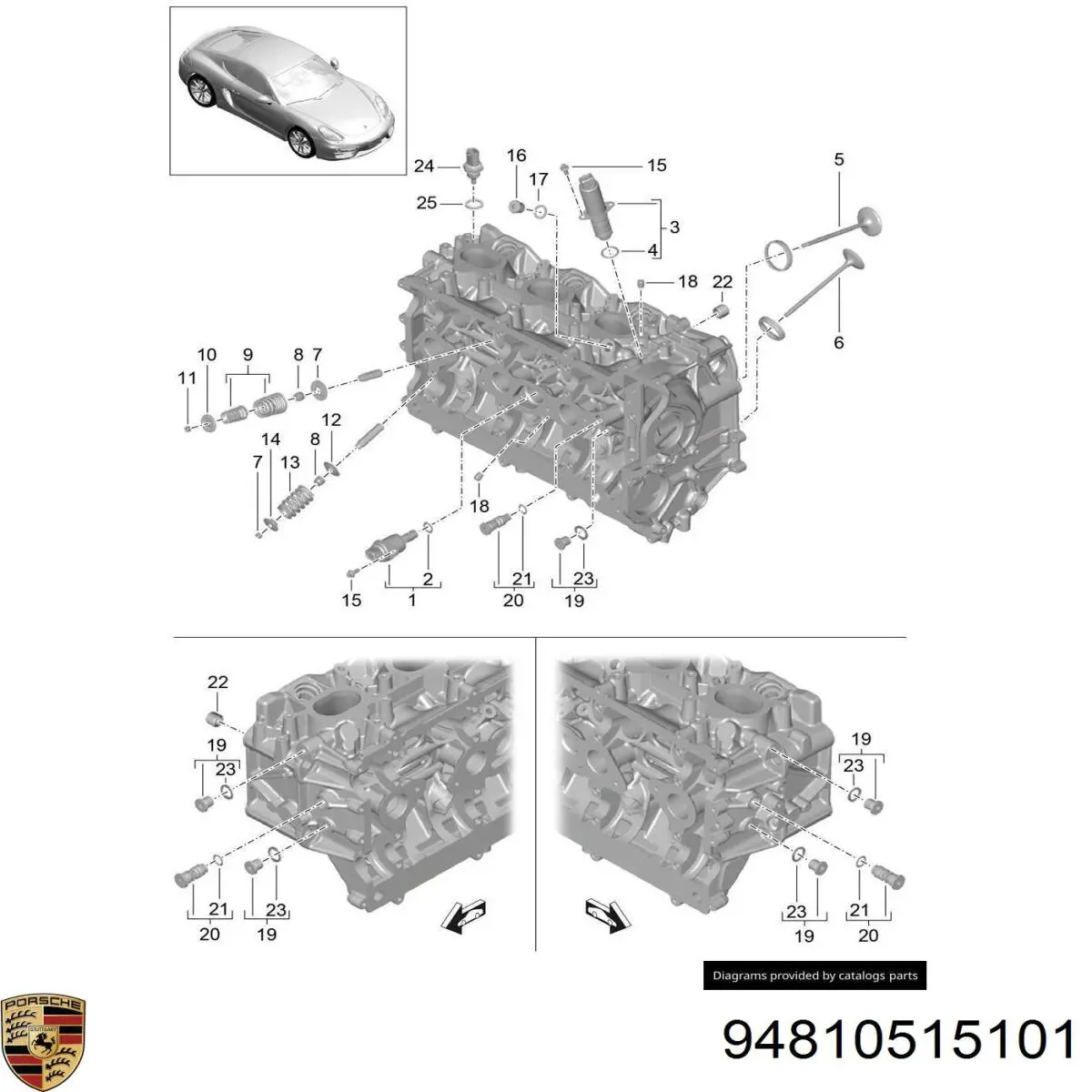  Porsche 94810515101 цена, от 20.38 USD
