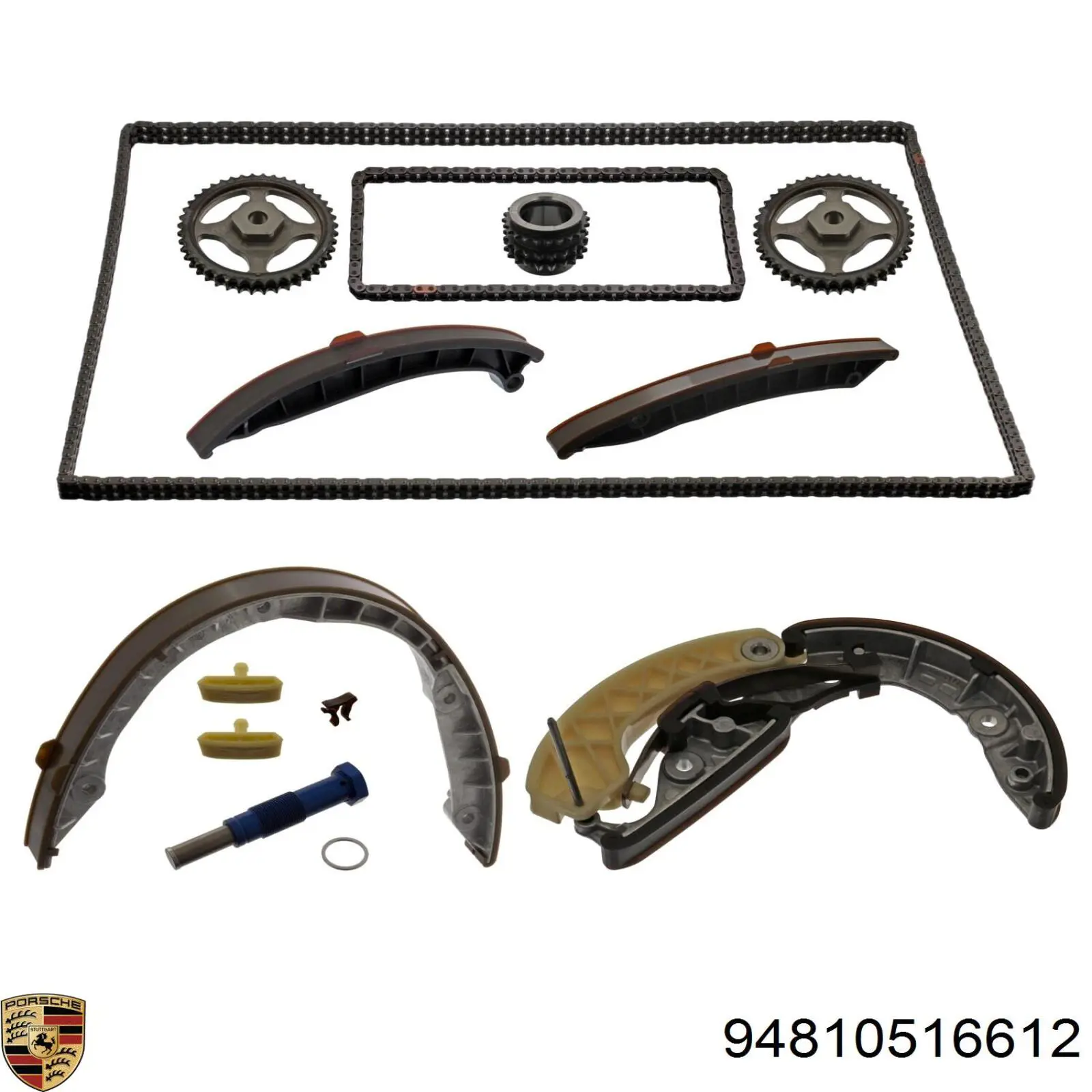 Успокоитель цепи ГРМ, внутренний Porsche 94810516612 цена, от 100.02 USD