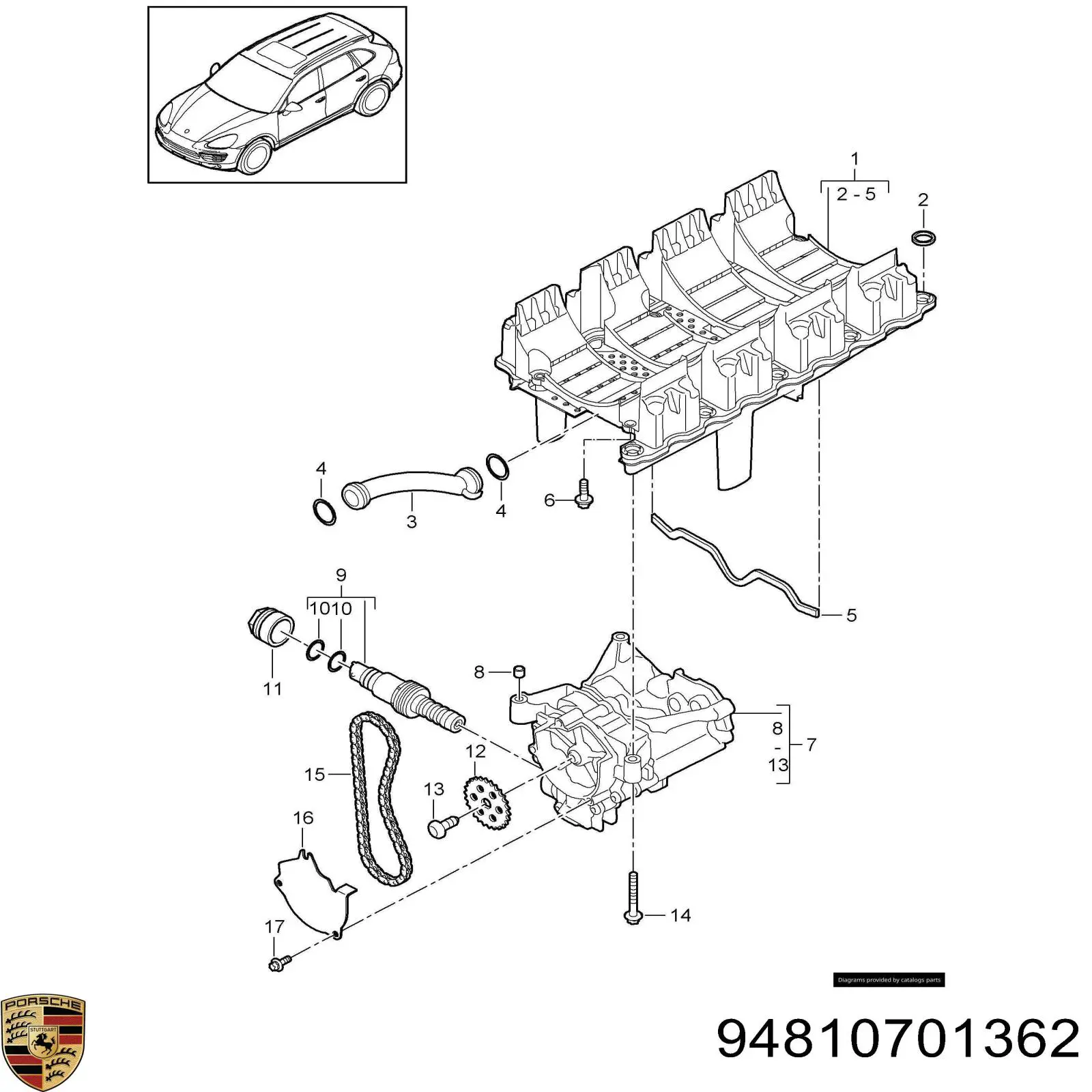 94810701362 Porsche 