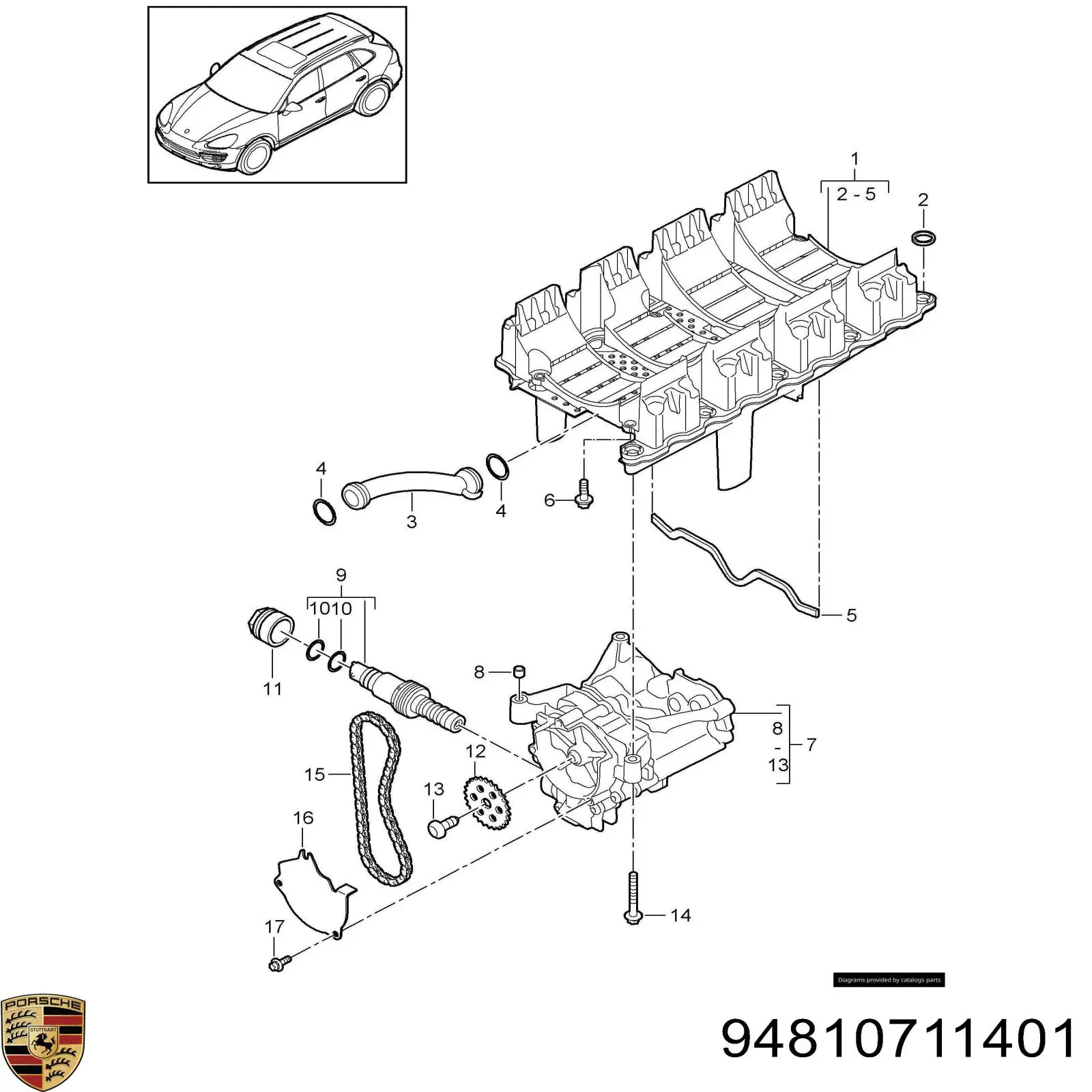 94810711401 Porsche 