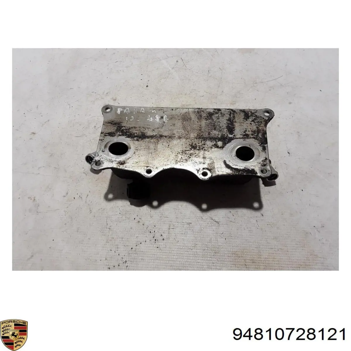 Радиатор масляный (холодильник), под фильтром Porsche 94810728121 цена, от 53.89 USD