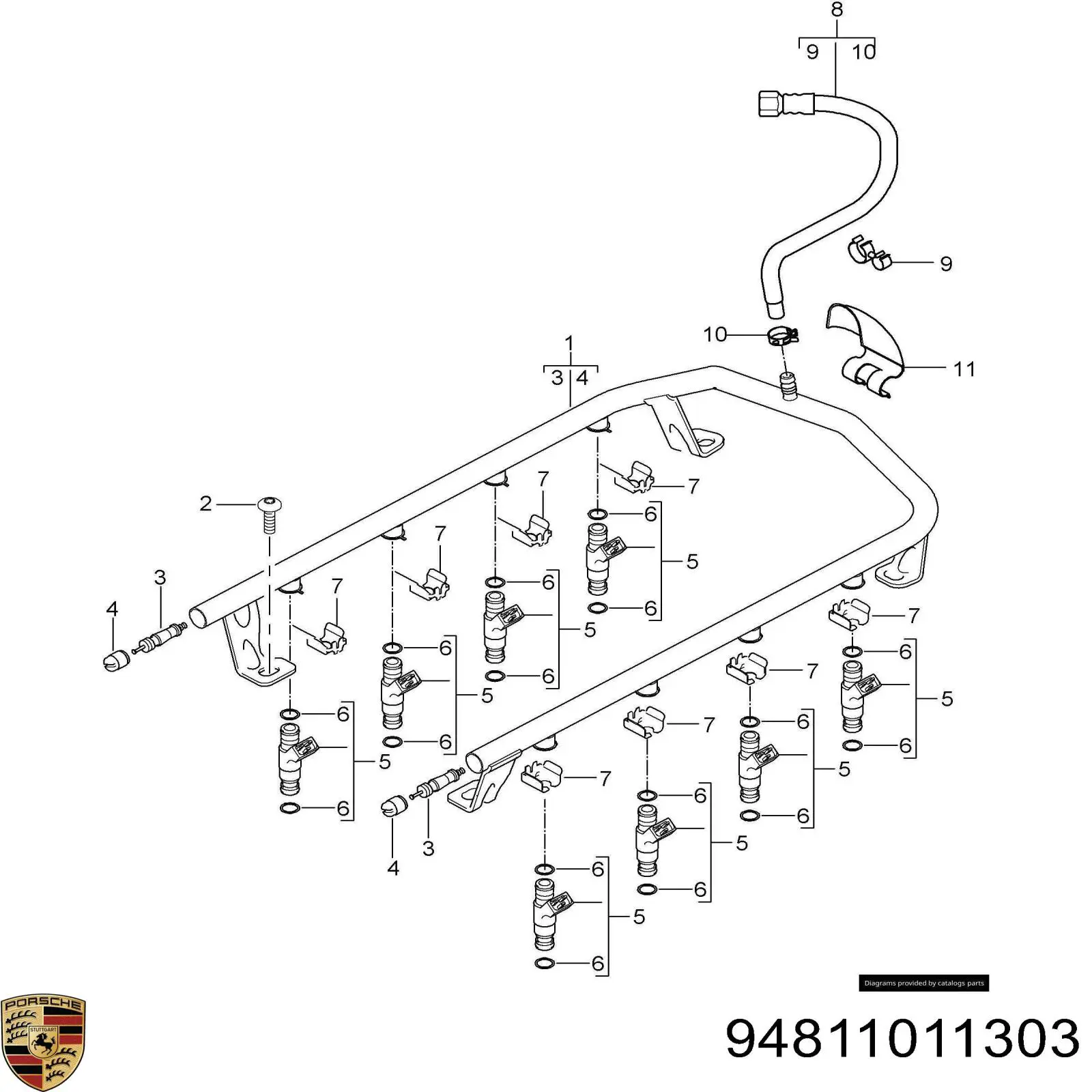  Porsche 94811011301 цена, от 25.34 USD