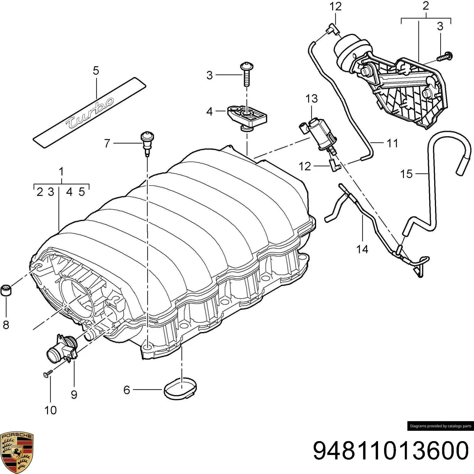 94811013600 Porsche 