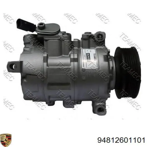 94812601101 Porsche compressor de aparelho de ar condicionado