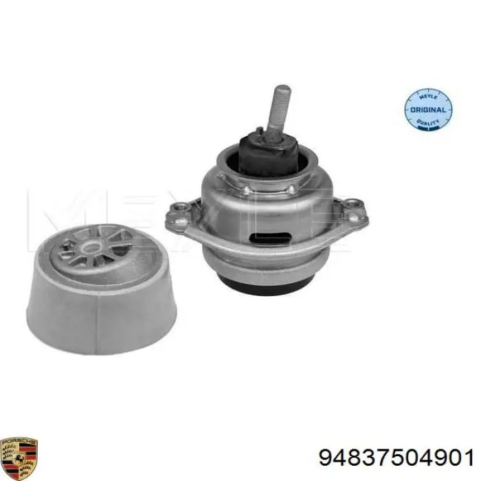 Гидроопора двигателя левая Porsche 94837504901 цена, от 38.01 USD