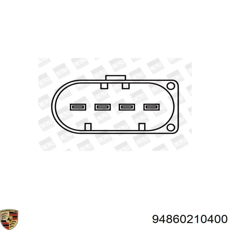 Купить 94860210400 Porsche Катушка зажигания