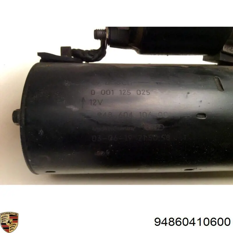 94860410600 Porsche Стартер автомобиля