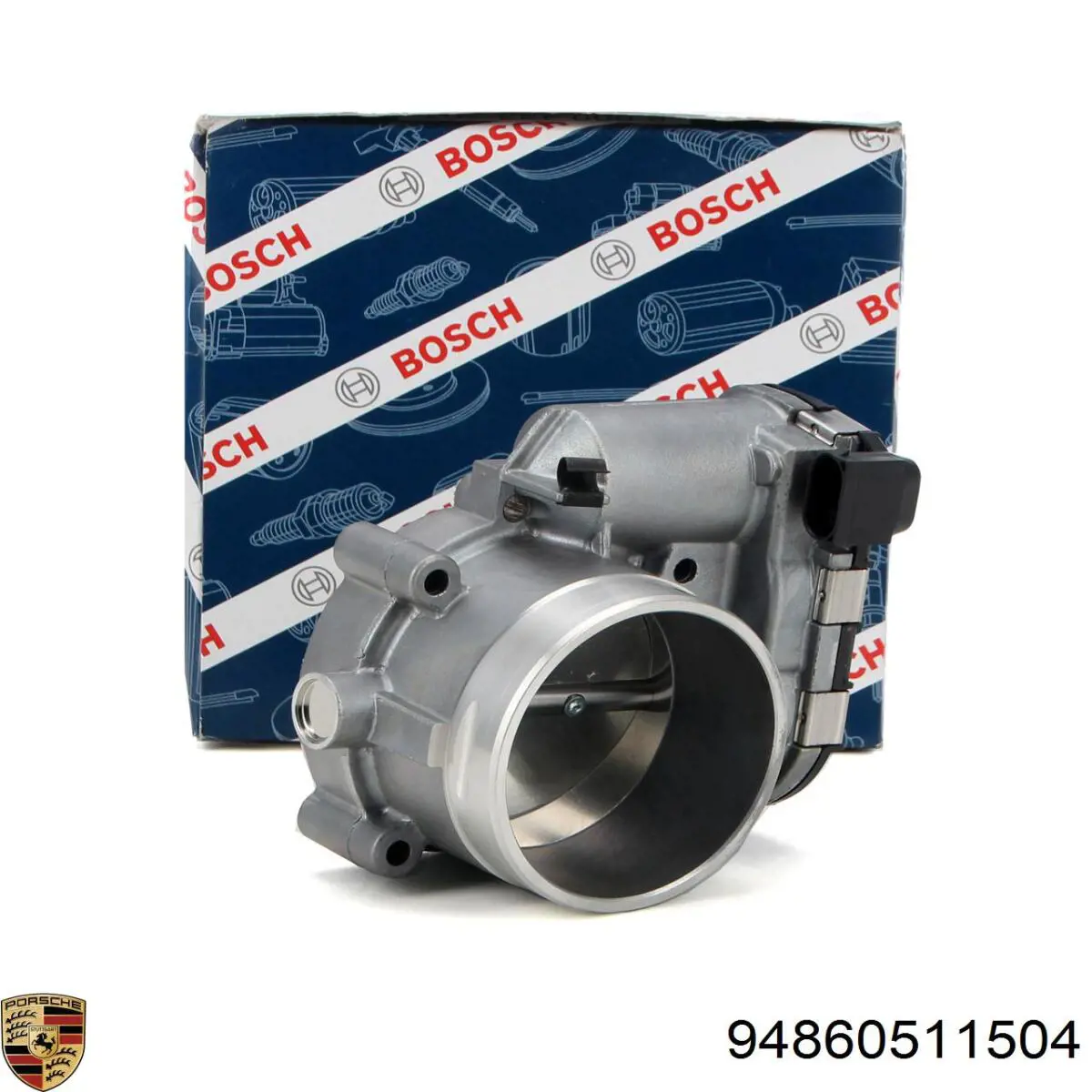 Дроссельная заслонка в сборе Porsche 94860511504 цена, от 62.15 USD