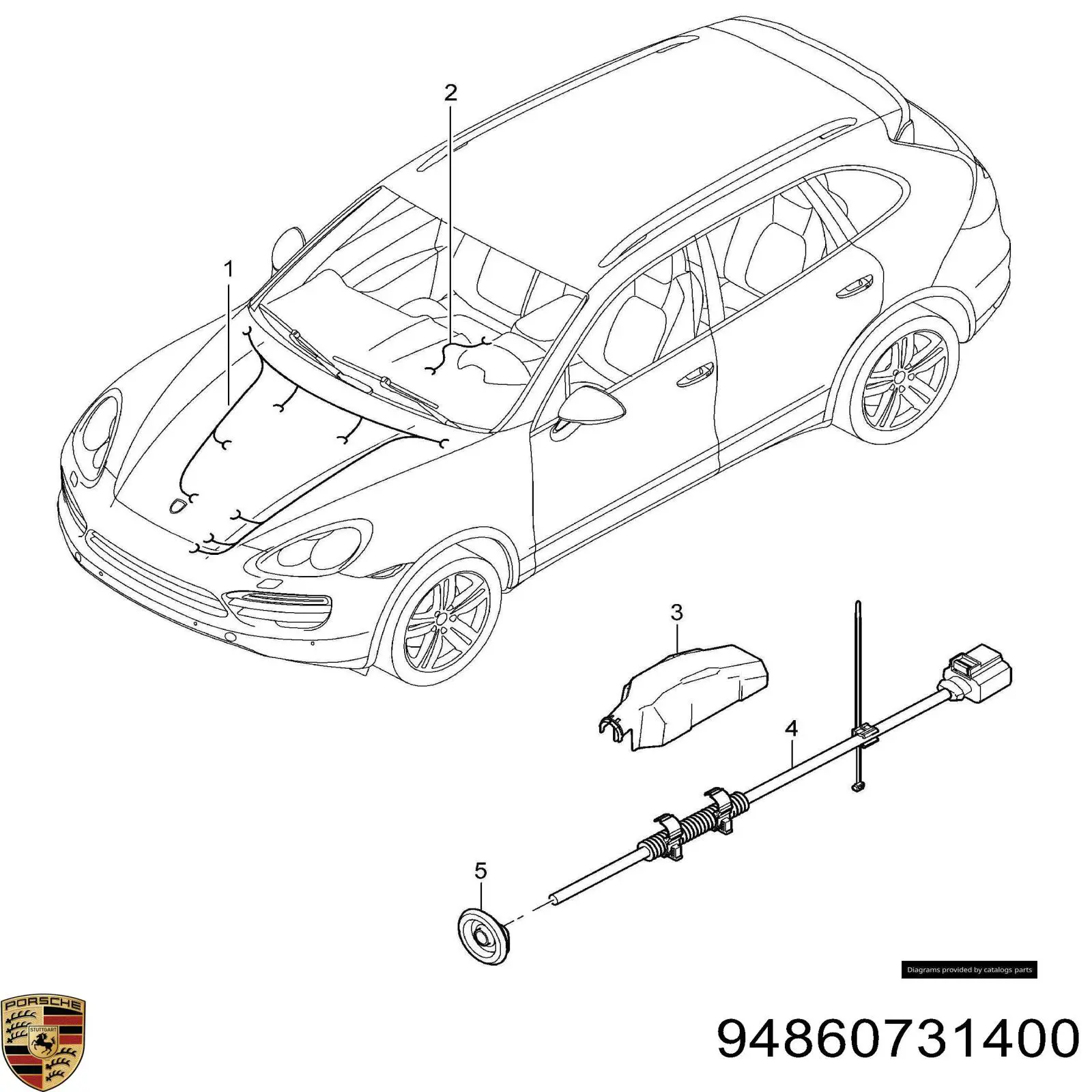 94860731400 Porsche 