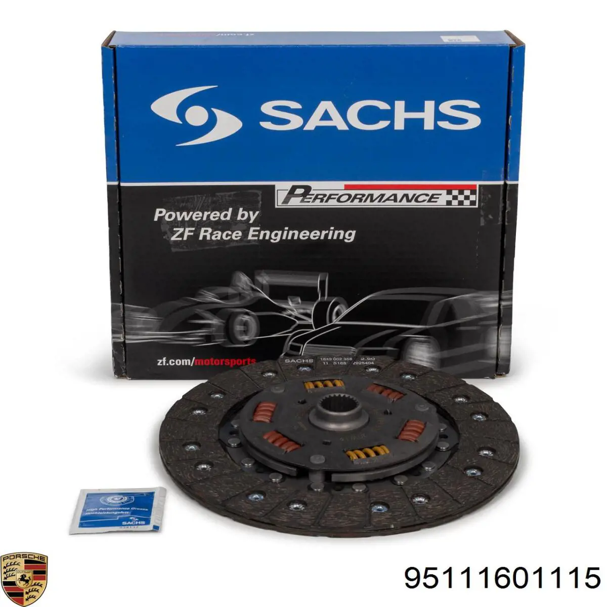 Диск сцепления  SACHS 1862221032