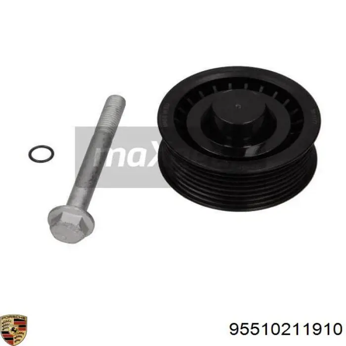 Паразитный ролик приводного ремня Porsche 95510211910 цена, от 18.43 USD