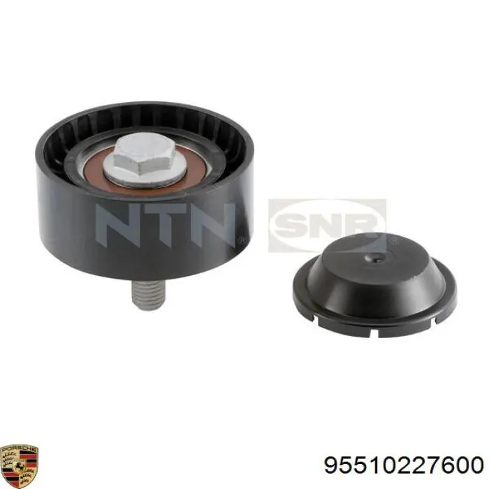 Паразитный ролик приводного ремня Porsche 95510227600 цена, от 30.83 USD