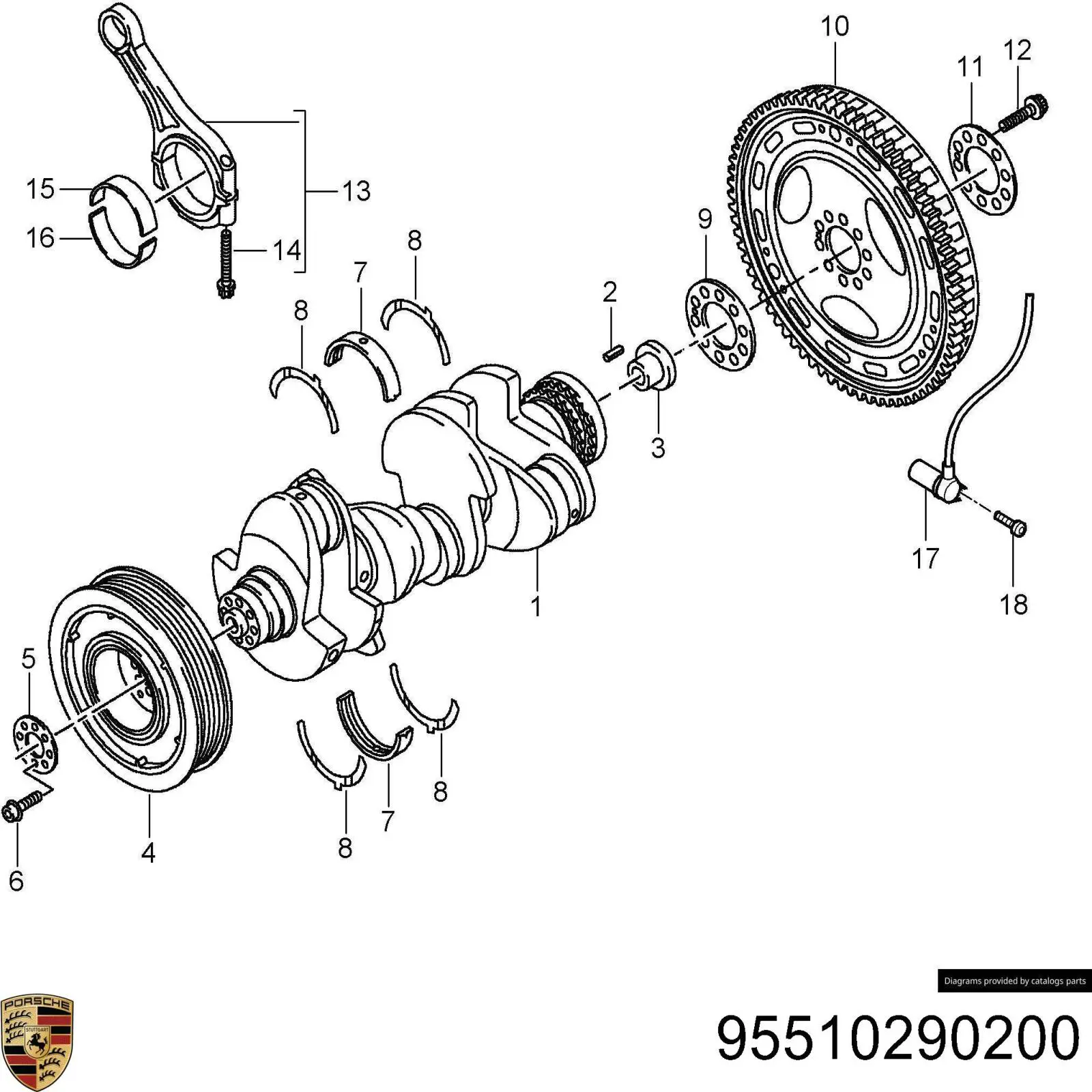  95510290200 Porsche