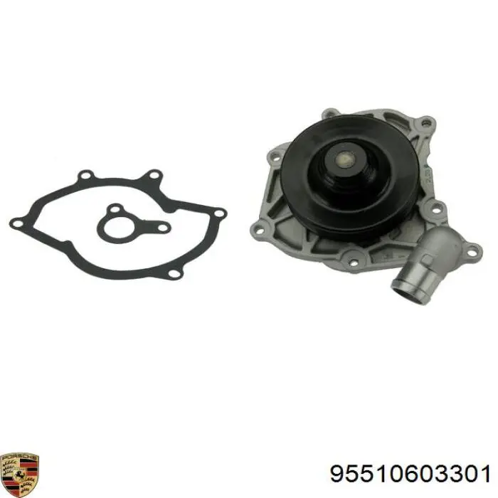 Купить 95510603301 Porsche Насос охлаждения