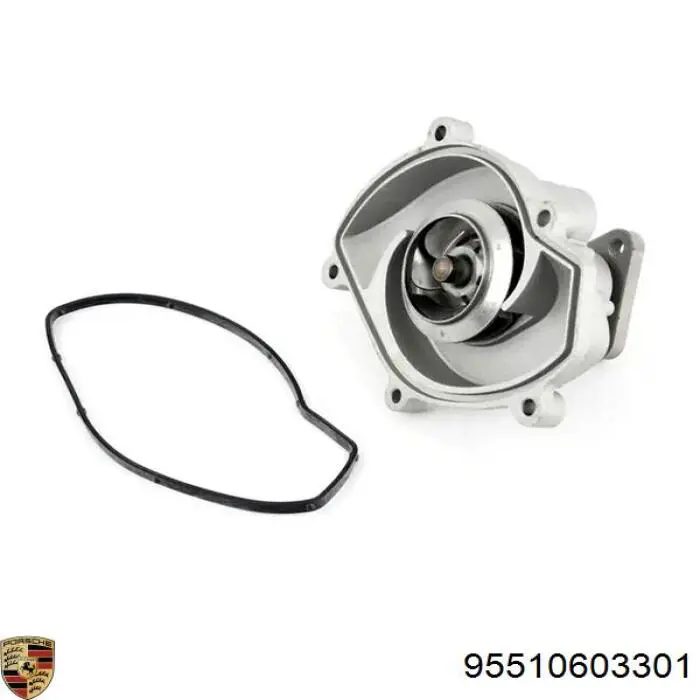 Помпа охлаждения Porsche 95510603301 цена, от 37.90 USD