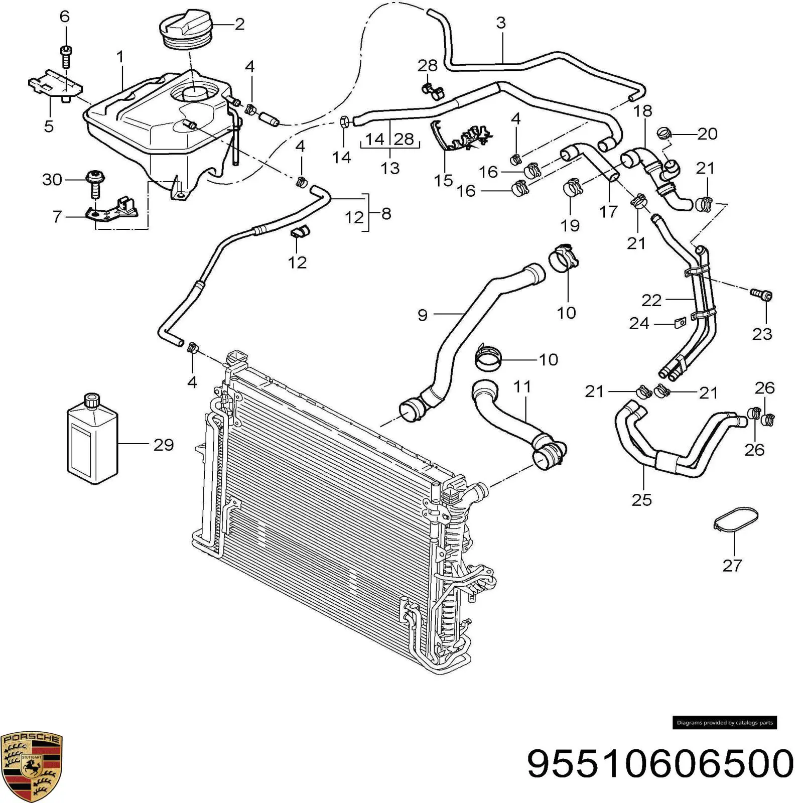  95510606500 Porsche