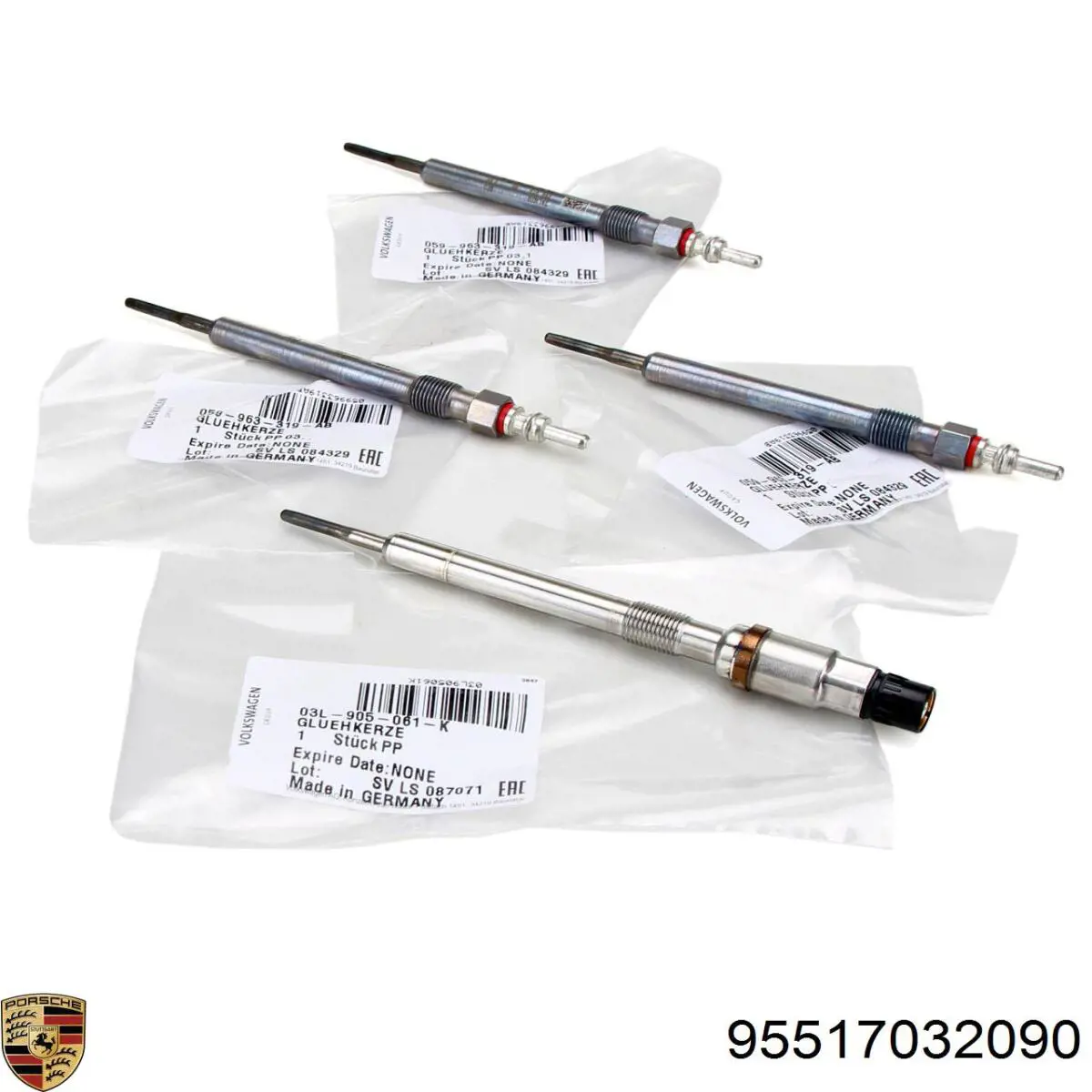 Свеча накала Порше Кайен 