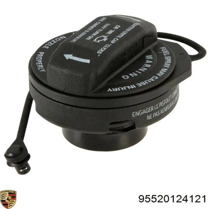 Купить 95520124121 Porsche Крышка бензобака