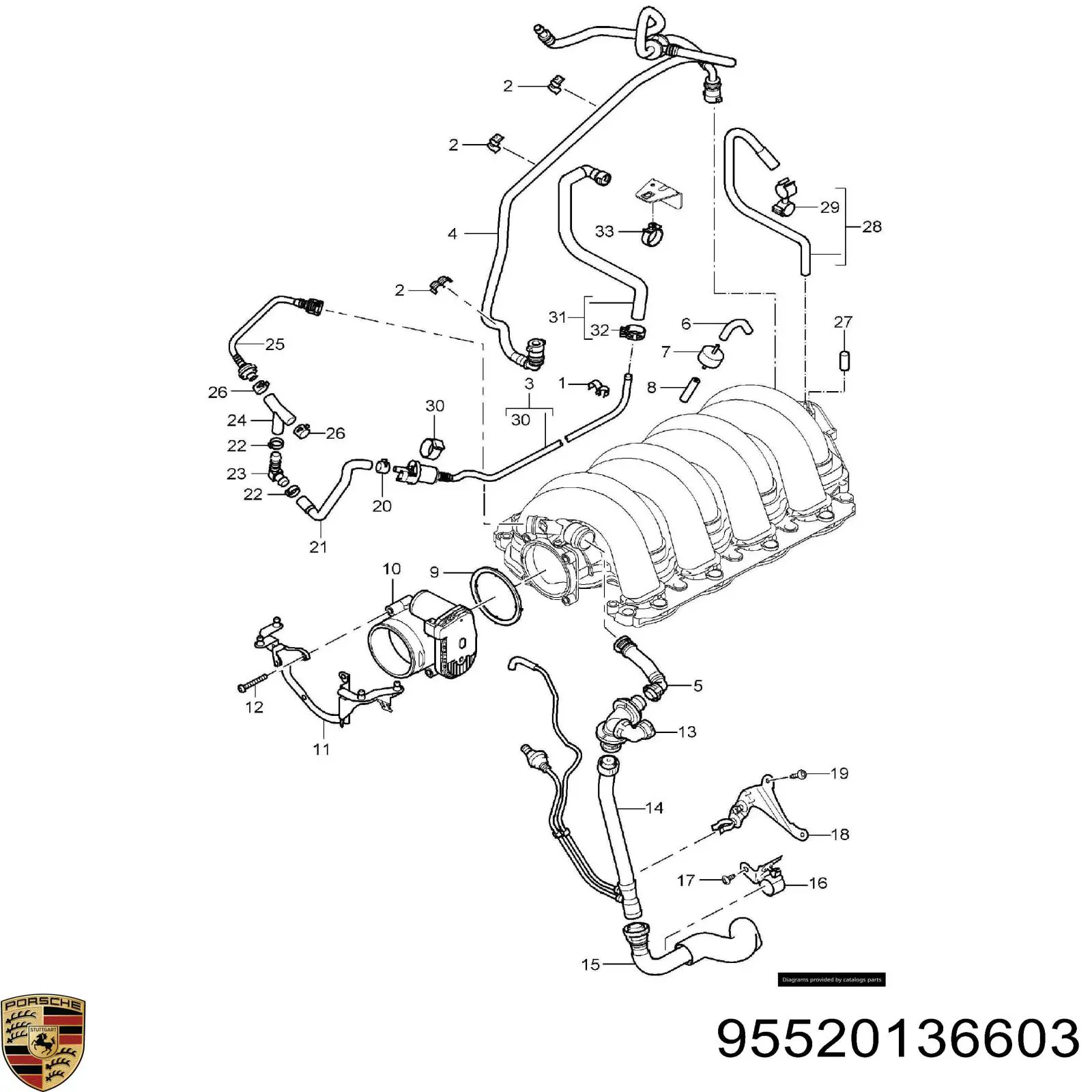 95520136603 Porsche 