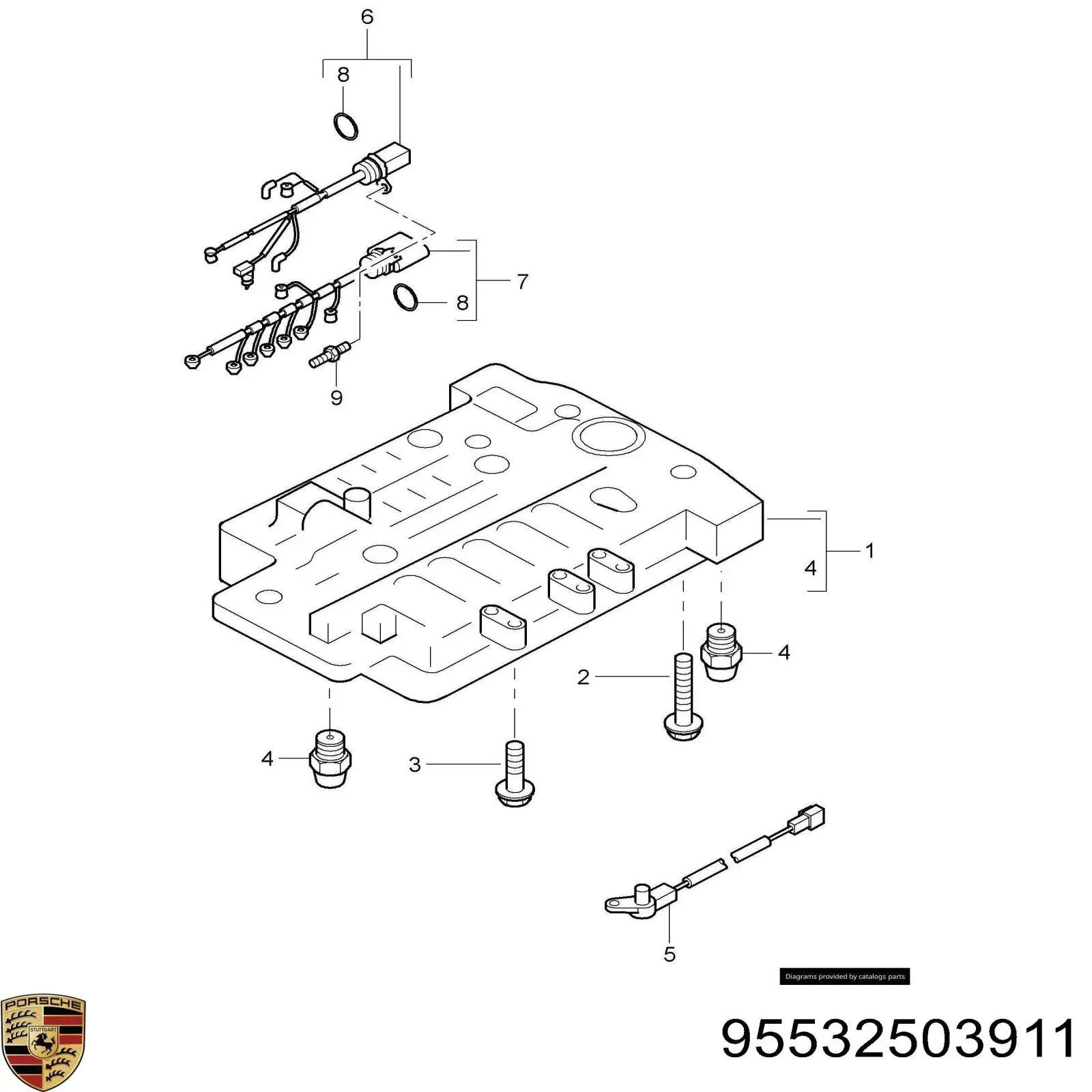 95532503911 Porsche 