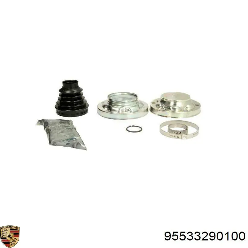 Купить 95533290100 Porsche Пыльник гранаты внутренний задний