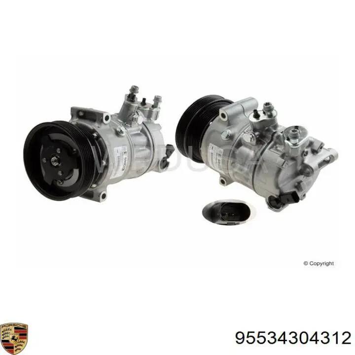 Амортизатор передней подвески левой Porsche 95534304312 цена, от 64.64 USD
