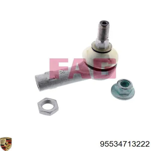 Купить 95534713222 Porsche Наконечник рулевой тяги, внешний