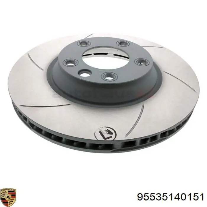 Тормоз дисковый передний Porsche 95535140151 цена, от 136.55 USD