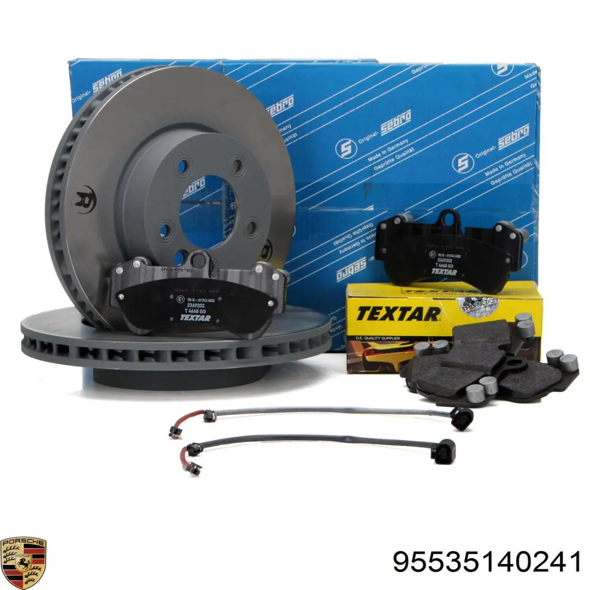 Тормоз дисковый передний Porsche 95535140241 цена, от 75.70 USD
