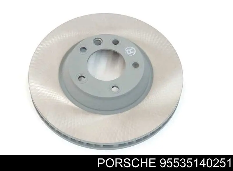 95535140251 Porsche диск тормозной передний