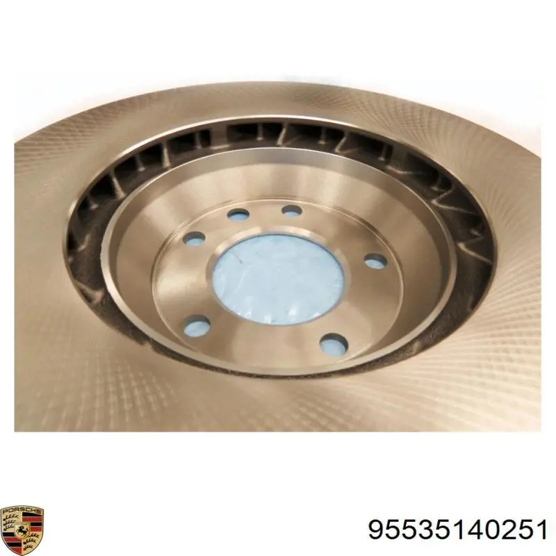Передние тормозные диски 95535140251 Porsche