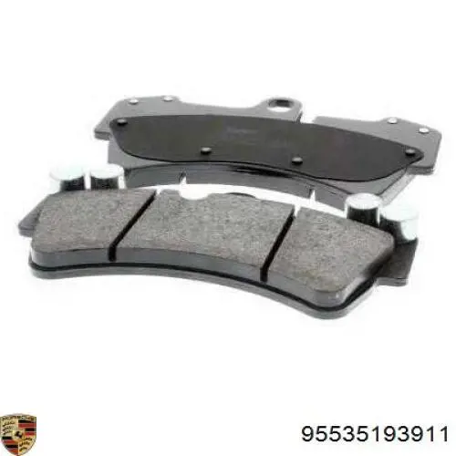 Купить 95535193911 Porsche Колодки тормозные