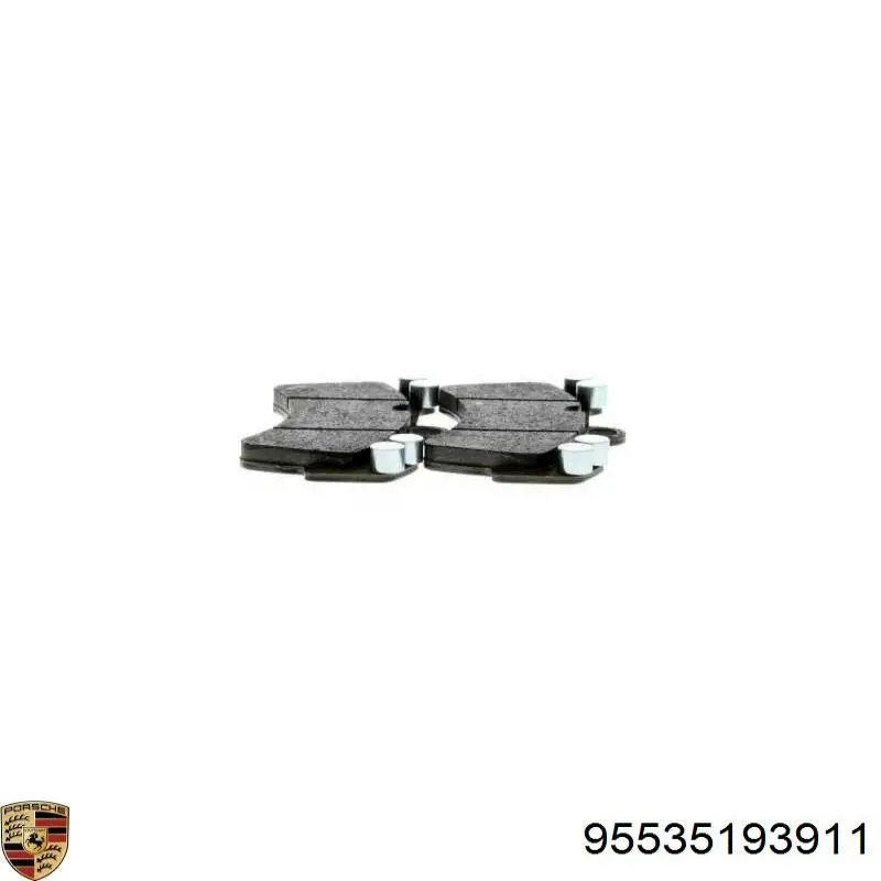 Передние тормозные колодки 95535193911 Porsche