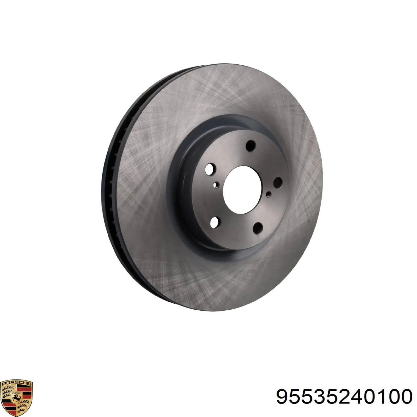 Задний дисковый тормоз Porsche 95535240100