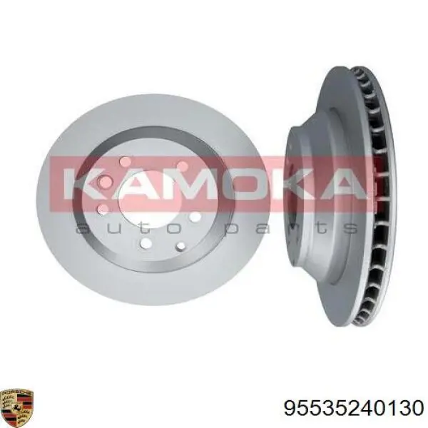 Задний тормозной диск Porsche 95535240130 цена, от 63.35 USD