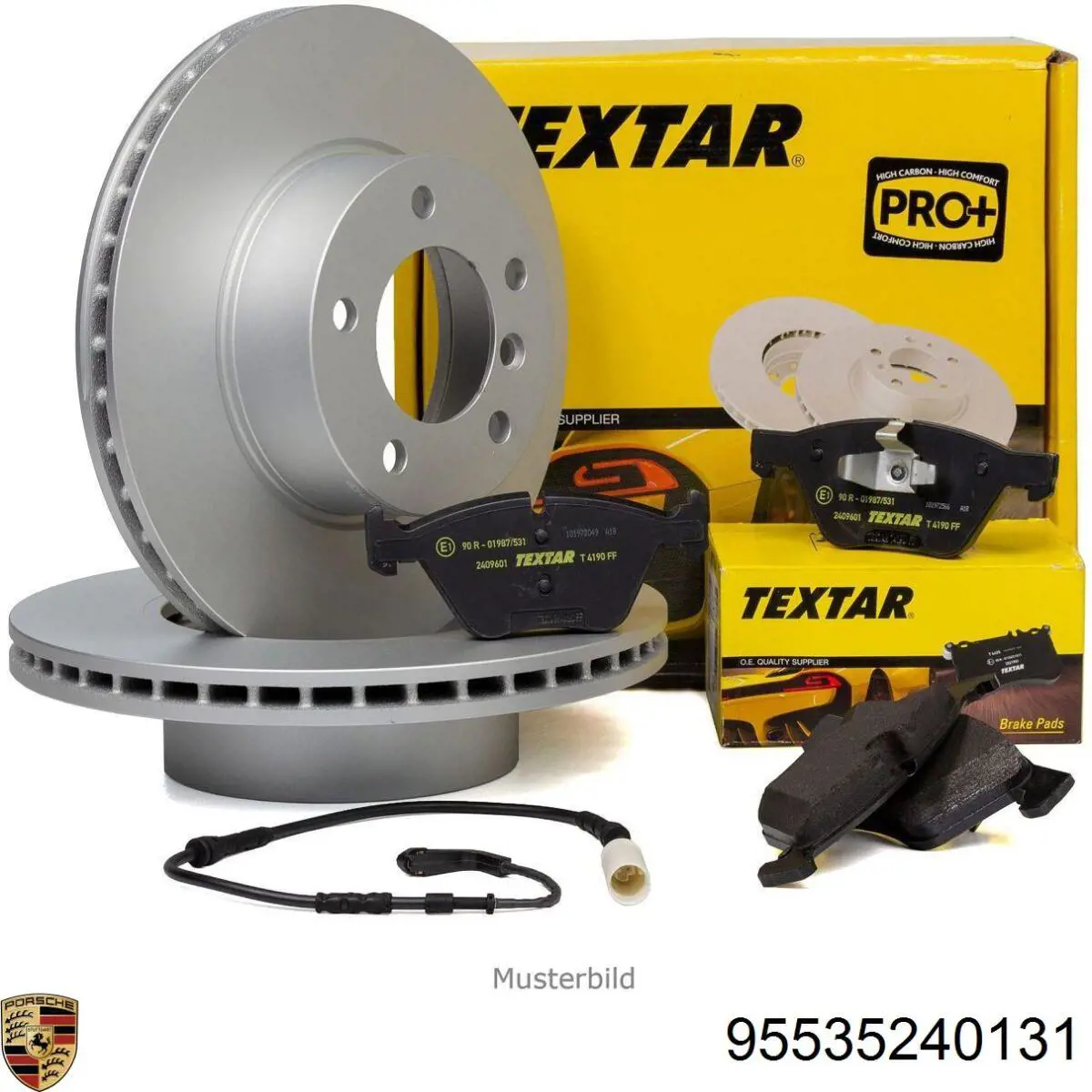 Задний тормозной диск Porsche 95535240131 цена, от 76.41 USD