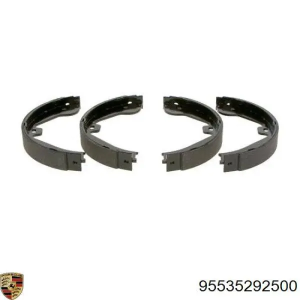 Тормозные колодки стояночного тормоза Porsche 95535292500 цена, от 30.97 USD