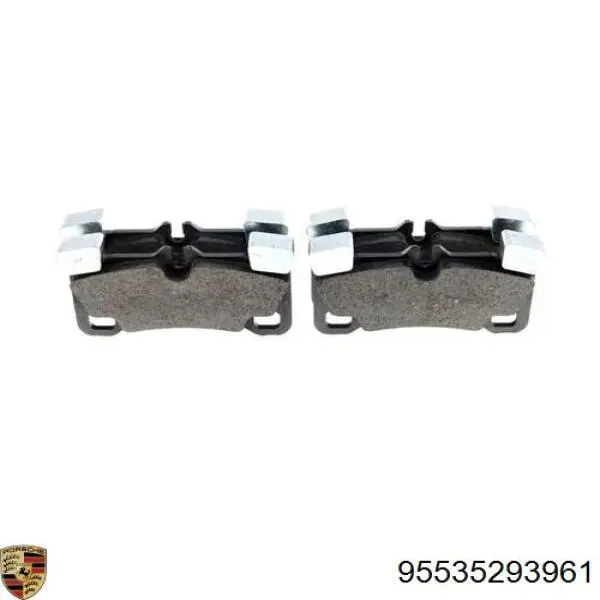 Купить 95535293961 Porsche Колодки тормозные задние, дисковые