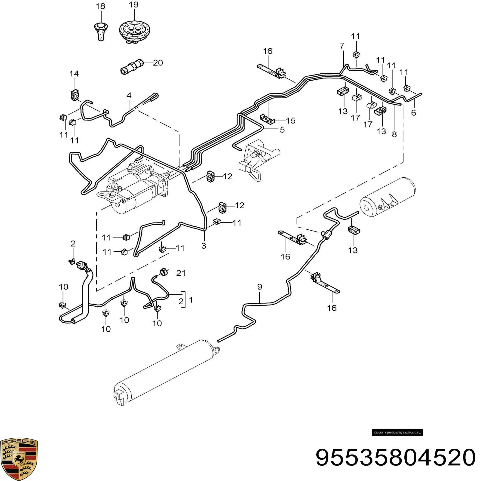 95535804520 Porsche 