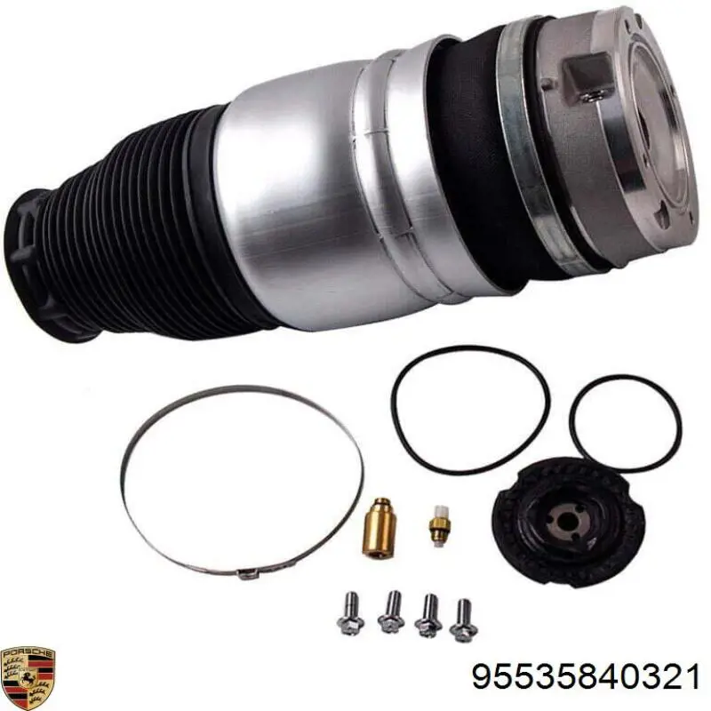 Купить 95535840321 Porsche Пневмоподушка (пневморессора) моста переднего