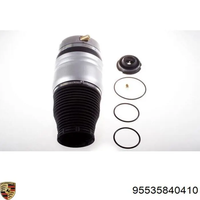 95535840410 Porsche coxim pneumático (suspensão de lâminas pneumática do eixo dianteiro)