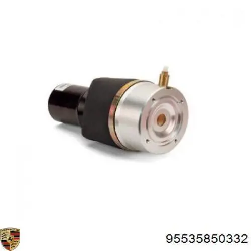 95535850332 Porsche coxim pneumático (suspensão de lâminas pneumática do eixo traseiro)