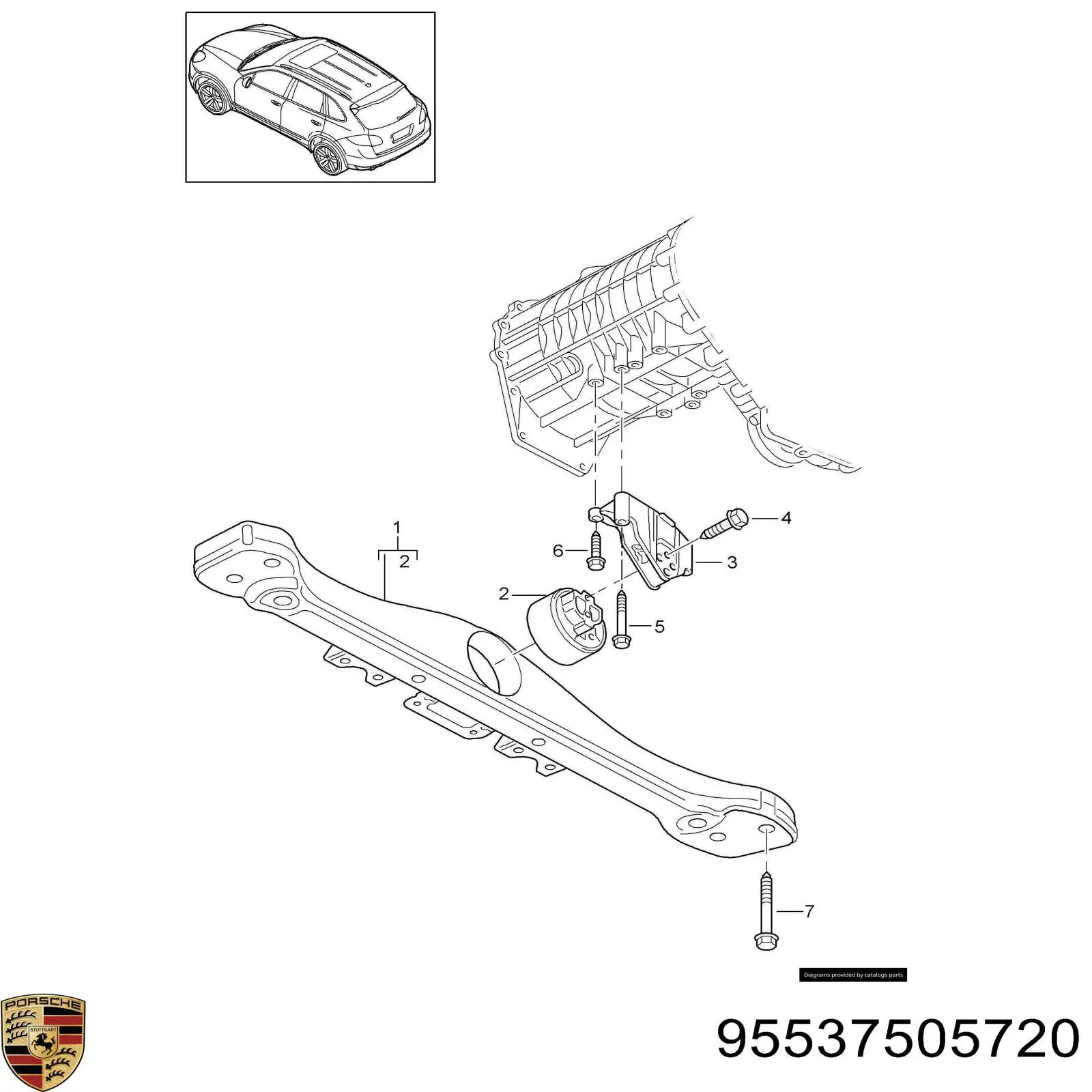  Porsche 95537505720 цена, от 38.01 USD