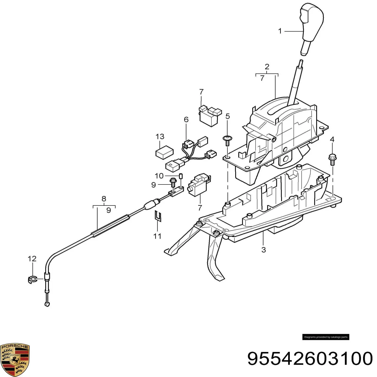 95542603100 Porsche 