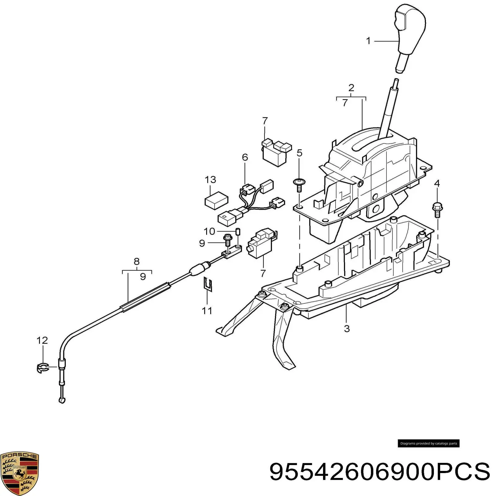 95542606900PCS Porsche 