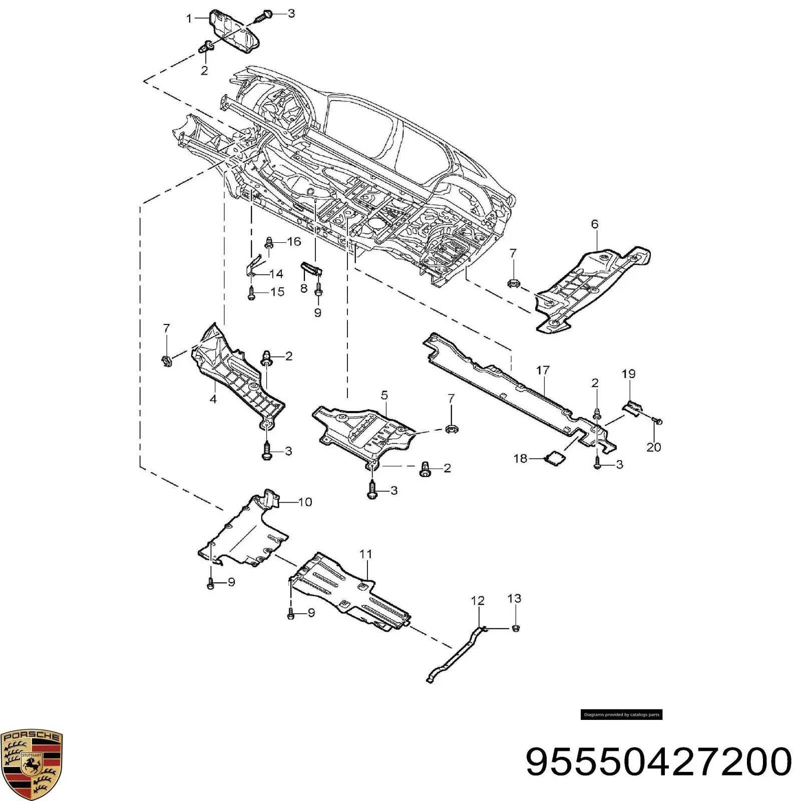  Porsche 95550427200 цена, от 2.33 USD