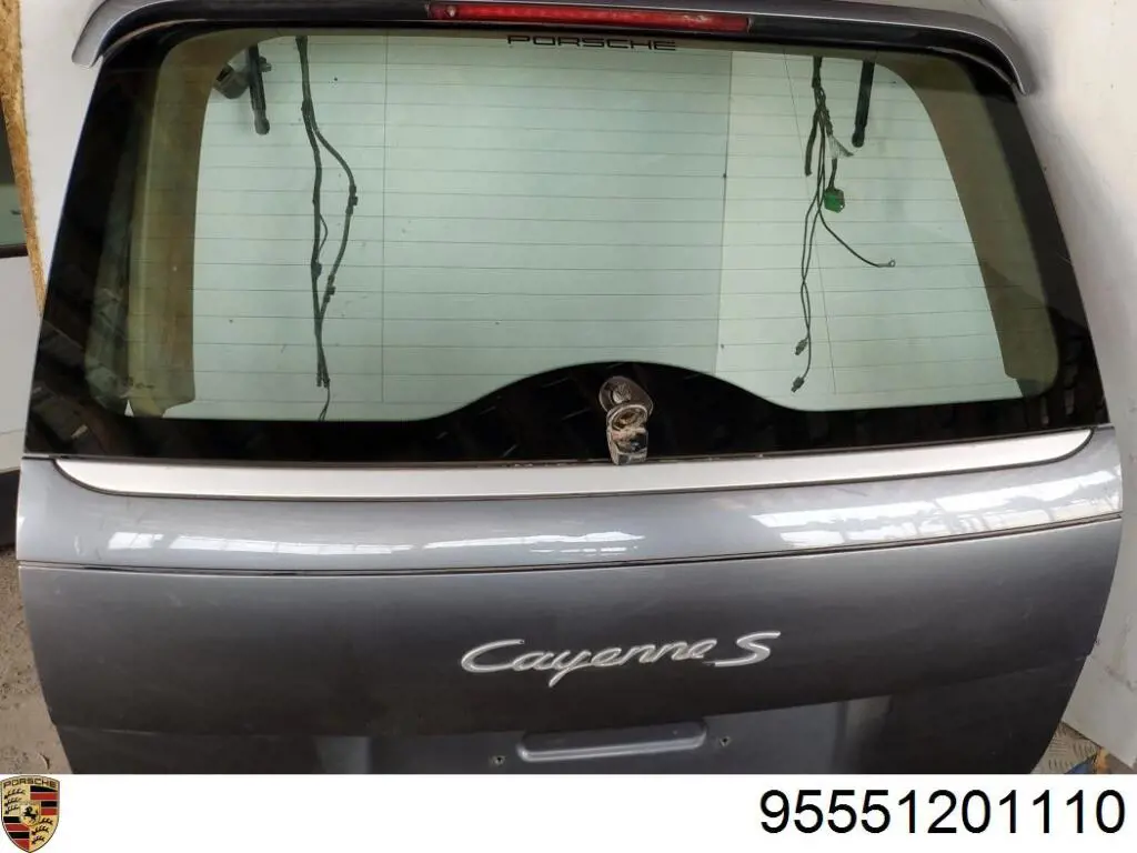 Porta traseira (3ª/5ª porta-malas (tampa de alcapão) para Porsche Cayenne  955