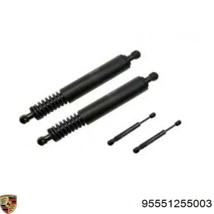 Купить 95551255003 Porsche Амортизатор двери багажника