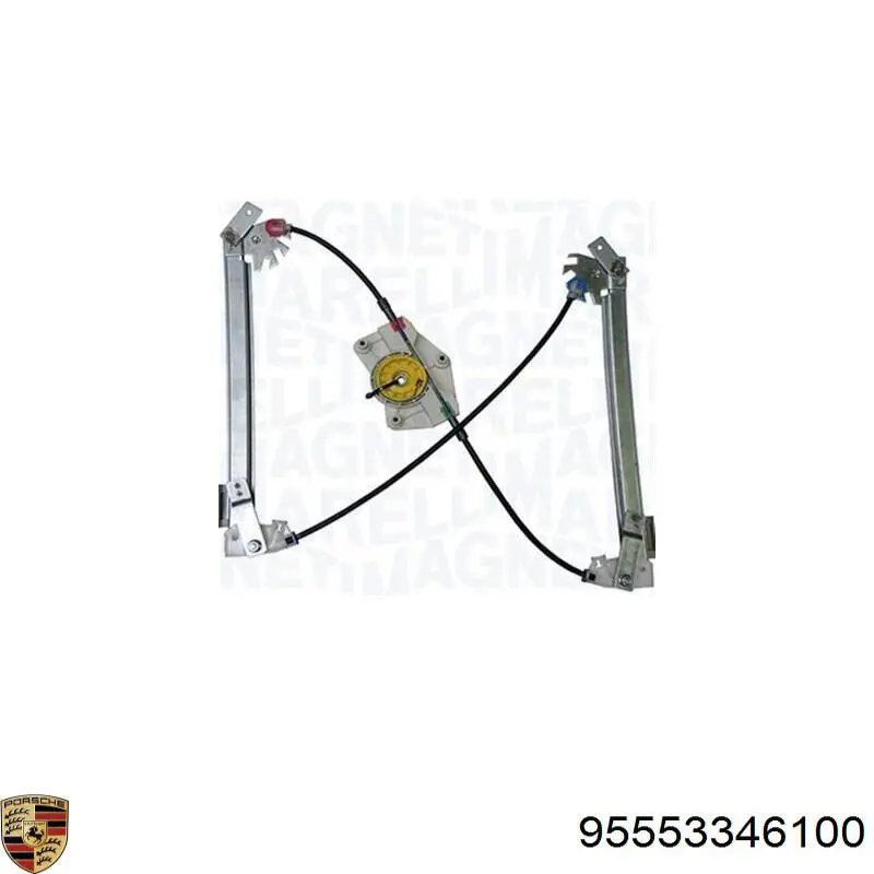Стеклоподъемник задней левой двери Porsche 95553346100 цена, от 25.99 USD