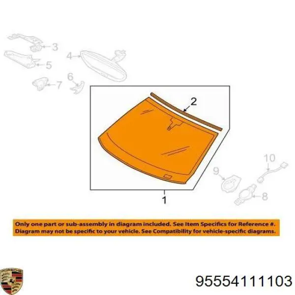 Лобовое стекло GS7404D14 XYG